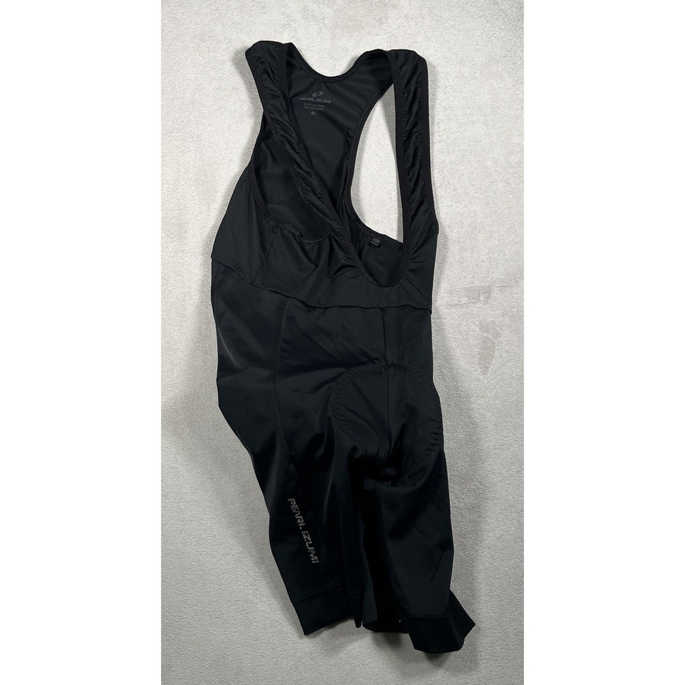 Pearl Izumi Padded Cycling Bib Shorts Mens Medium Black 9" Inseam RN 80327